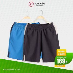 Sản phẩm quần short thể thao nam cao cấp FASVIN