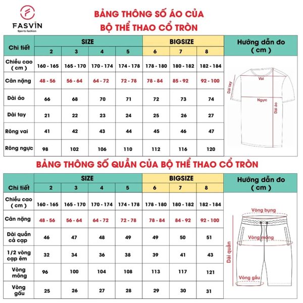Bộ Quần Áo Thể Thao Nam Fasvin AB24622
