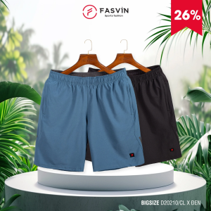 Combo Quần Short Nam Big Size Fasvin D20209 x D20210