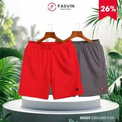 Combo Quần Short Nam Big Size Fasvin D20209 x D20210