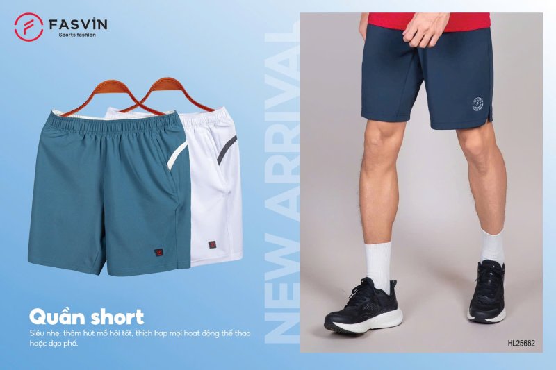 Cách phối đồ cực chuẩn với quần đùi nam mặc hè