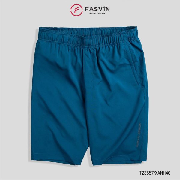 Quần Short Nam FASVIN Dáng Lửng T23557