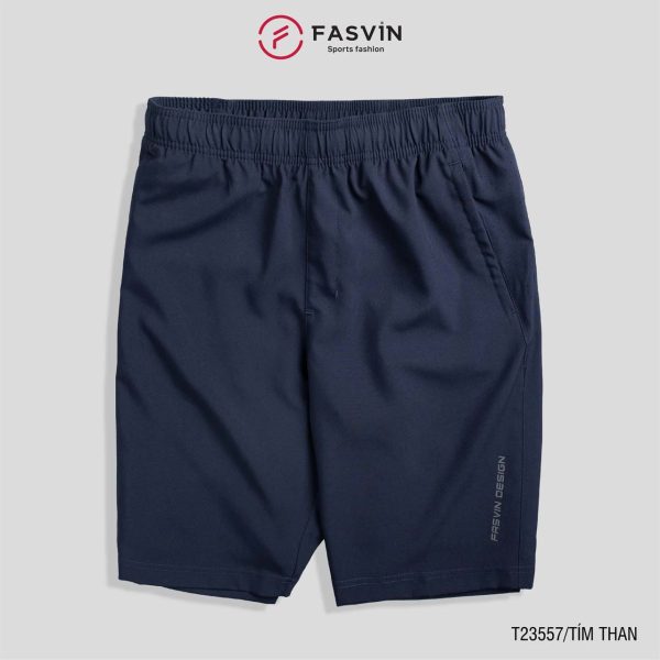 Quần Short Nam FASVIN Dáng Lửng T23557