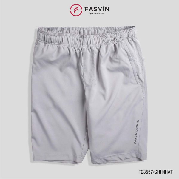 Quần Short Nam FASVIN Dáng Lửng T23557