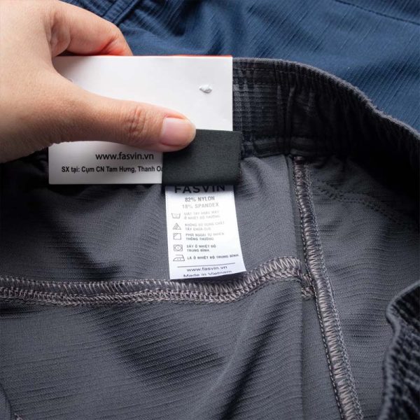 Quần Short Vải Nylon Nam FASVIN S24618